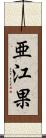 亜江果 Scroll