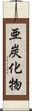 亜炭化物 Scroll