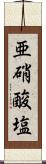 亜硝酸塩 Scroll