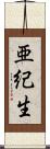 亜紀生 Scroll