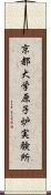 京都大学原子炉実験所 Scroll