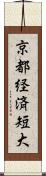 京都経済短大 Scroll
