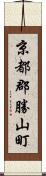 京都郡勝山町 Scroll