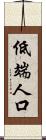 低端人口 Scroll