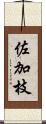 佐加枝 Scroll