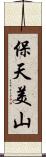 保天美山 Scroll