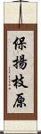 保揚枝原 Scroll