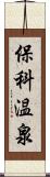 保科温泉 Scroll