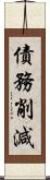 債務削減 Scroll