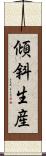 傾斜生産 Scroll