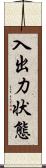 入出力状態 Scroll