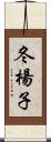 冬楊子 Scroll