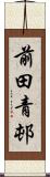 前田青邨 Scroll