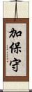 加保守 Scroll