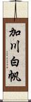 加川白帆 Scroll
