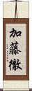 加藤徹 Scroll