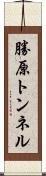 勝原トンネル Scroll