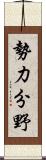 勢力分野 Scroll