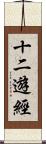 十二遊經 Scroll