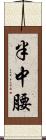 半中腰 Scroll