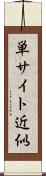 単サイト近似 Scroll