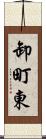 卸町東 Scroll