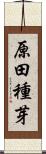 原田種芽 Scroll