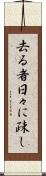 去る者日々に疎し Scroll
