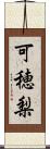 可穂梨 Scroll