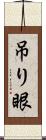 吊り眼 Scroll