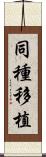 同種移植 Scroll