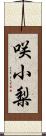 咲小梨 Scroll