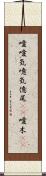 噯;噯気;噫気;億尾(iK);噯木(iK) Scroll