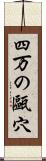四万の甌穴 Scroll