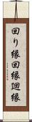 回り縁 Scroll