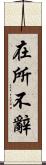 在所不辭 Scroll