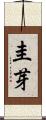 圭芽 Scroll