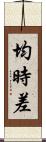 均時差 Scroll