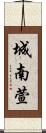 城南萱 Scroll