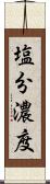 塩分濃度 Scroll