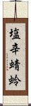 塩辛蜻蛉 Scroll