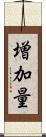 増加量 Scroll