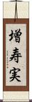 増寿実 Scroll