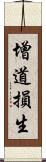 增道損生 Scroll