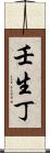 壬生丁 Scroll