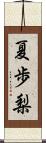 夏歩梨 Scroll