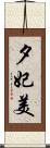 夕妃美 Scroll