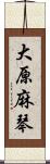 大原麻琴 Scroll