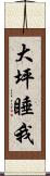 大坪睡我 Scroll