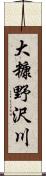 大糠野沢川 Scroll